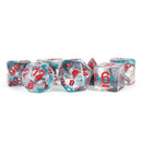 Dice: Resin 16mm 7pc Set: Unicorn Battle Wounds
