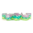 Dice: 7 pc: 16 mm: Resin: Layered Stardust Radiance
