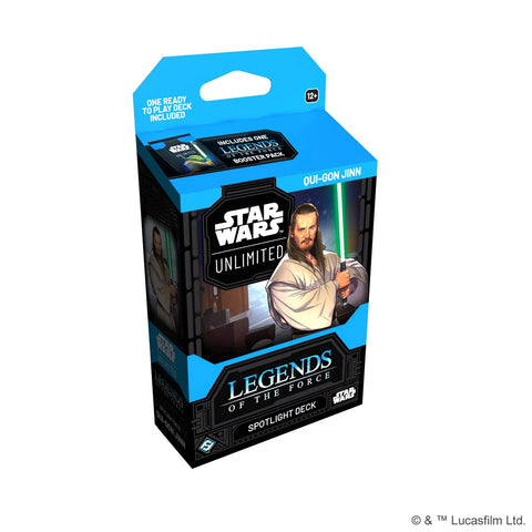 Star Wars: Unlimited - Legends of the Force - Spotlight Decks: Qui-Gon Jinn