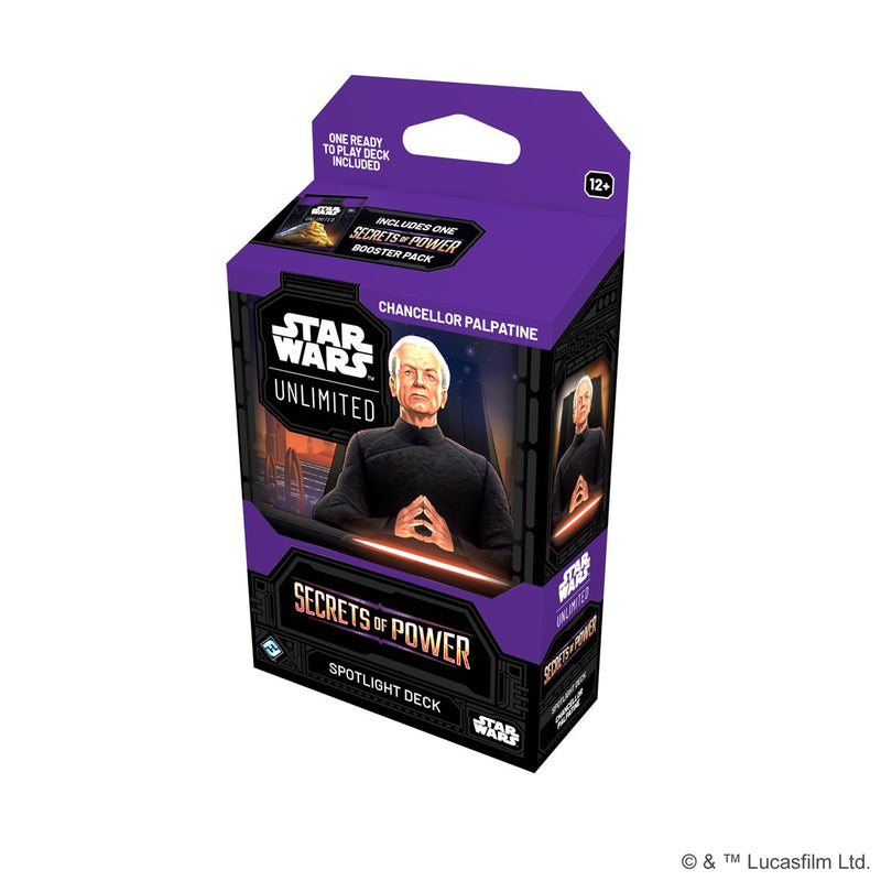 Star Wars: Unlimited - Secrets of Power - Spotlight Deck: Chancellor Palpatine