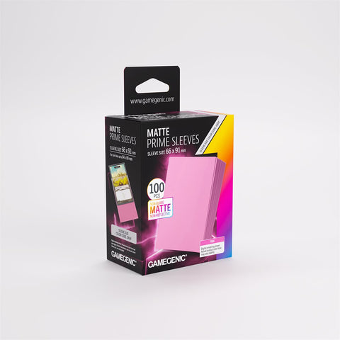 Sleeves: Gamegenic: Matte Prime Sleeves: Pink (100)
