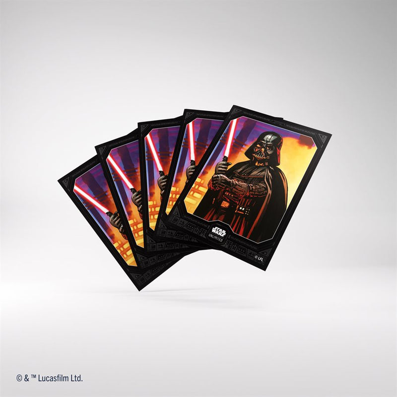Star Wars: Unlimited Art Sleeves: Darth Vader (60 Sleeves)