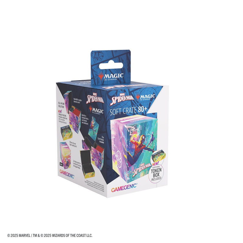 Deck Box: Magic: The Gathering - Marvel's Spider -Man: Soft Crate: Spider-Man/Spider-Gwen