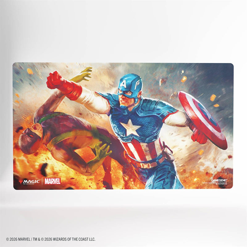 Playmat: Prime Playmat: Magic: The Gathering: Marvel Super Heroes: Captain A-Super-Soldier