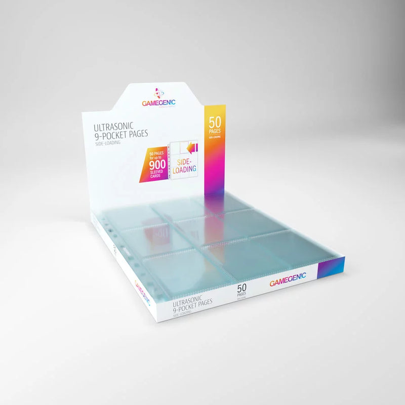 Pages: Ultrasonic Sideloading 9-Pocket - Clear (50)
