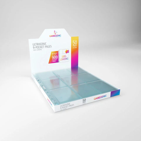 Pages: Ultrasonic Sideloading 9-Pocket - Clear (50)