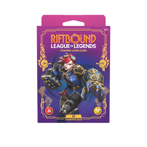 Riftbound: League of Legends TCG – Unleashed Champion Deck - Vi
