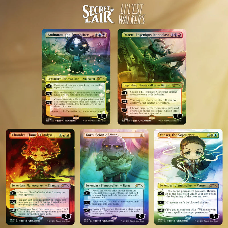 Secret Lair Drop: Li’l’est Walkers – Rainbow Foil Edition