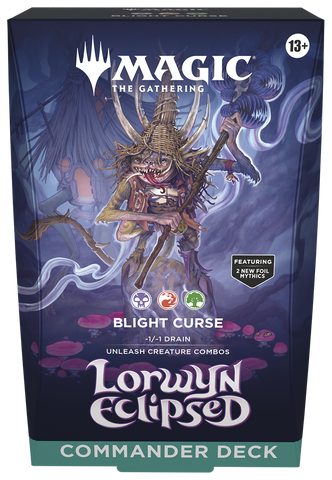 Magic: The Gathering - Lorwyn Eclipsed Commander Deck - Blight Curse