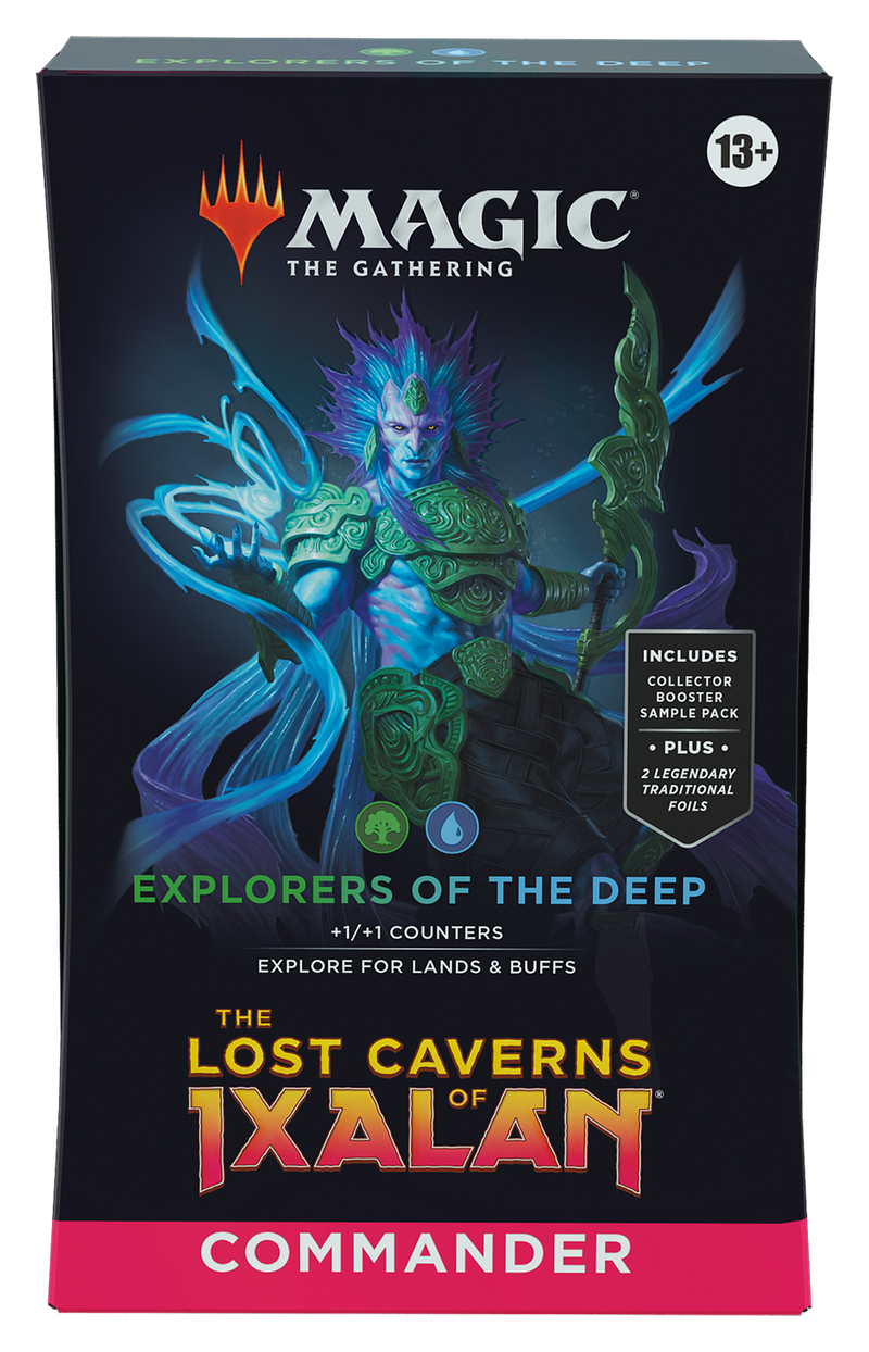 Magic The Gathering The Lost Caverns of Ixalan Commander Deck - Explorers of the Deep