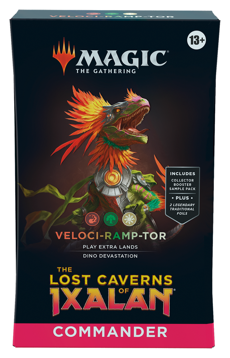 Magic The Gathering The Lost Caverns of Ixalan Commander Deck - Veloci-ramp-tor