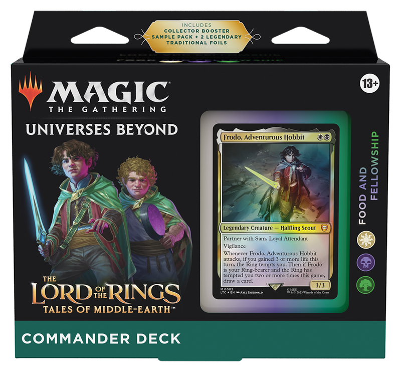 Magic: The Gathering The Lord of the Rings: Tales of Middle-earth Commander Deck - Food & Fellowship