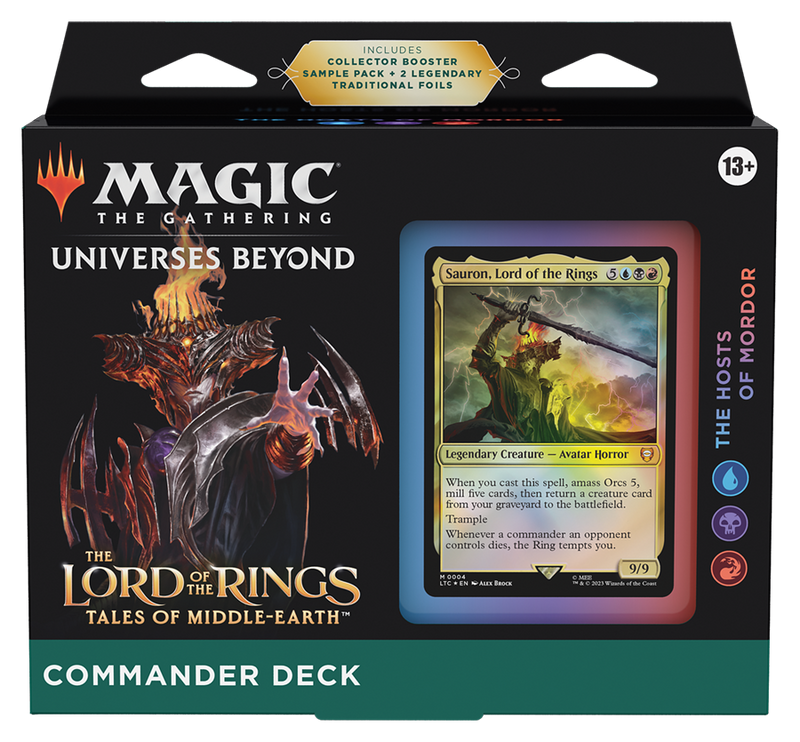 Magic: The Gathering The Lord of the Rings: Tales of Middle-earth Commander Deck - The Hosts of Mordor