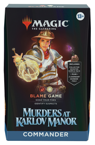 Magic: The Gathering Murders at Karlov Manor Commander Deck - Blame Game