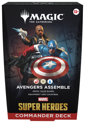Magic: The Gathering® | Marvel Super Heroes Commander Deck - Avengers Assemble [Pre-Order] 2026-06-19