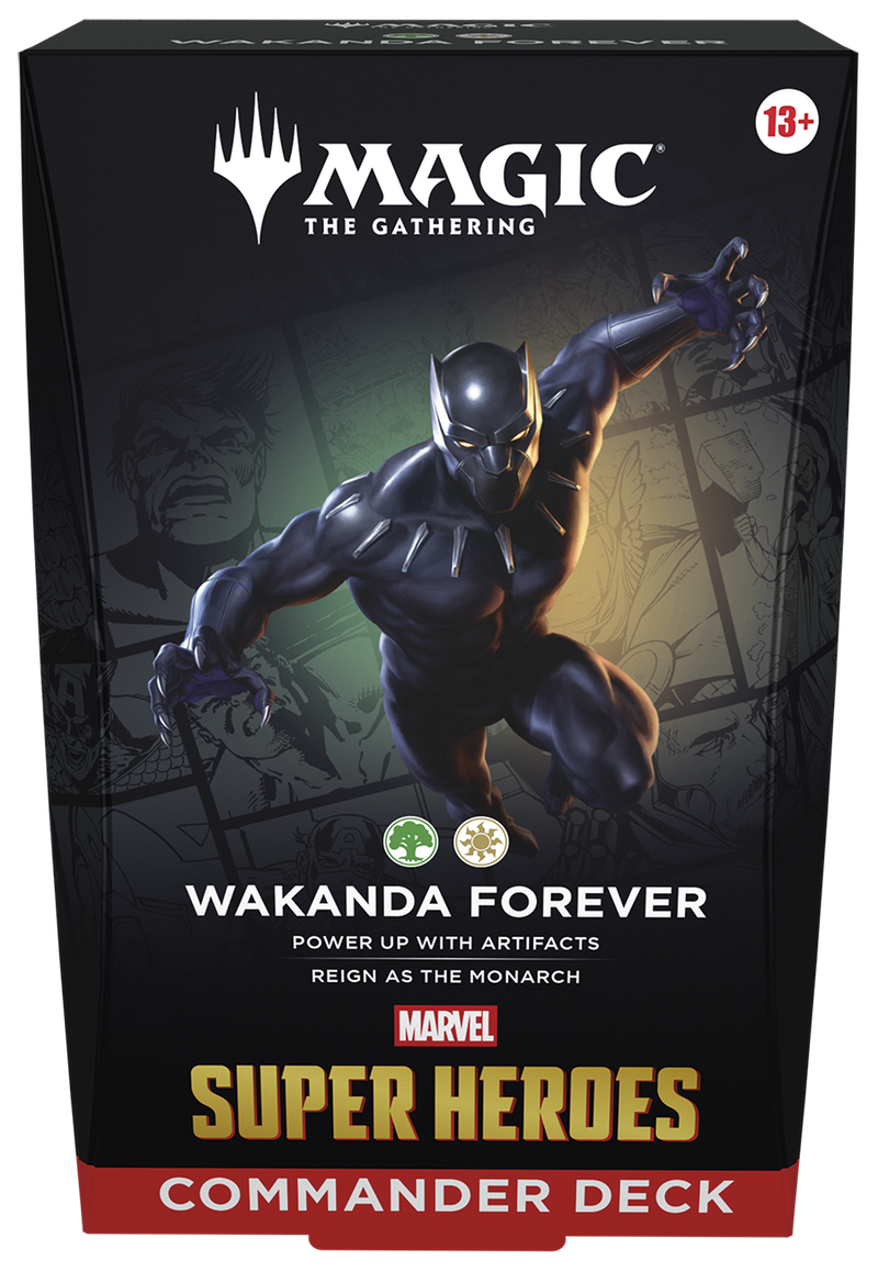 Magic: The Gathering® | Marvel Super Heroes Commander Deck - Wakanda Forever [Pre-Order] 2026-06-19