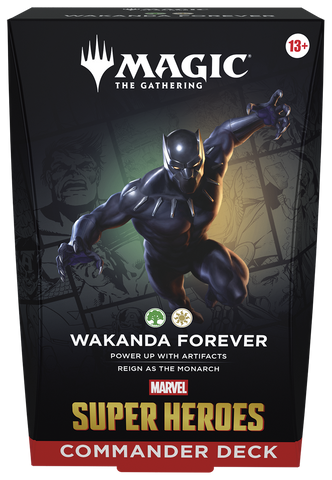 Magic: The Gathering® | Marvel Super Heroes Commander Deck - Wakanda Forever [Pre-Order] 2026-06-19