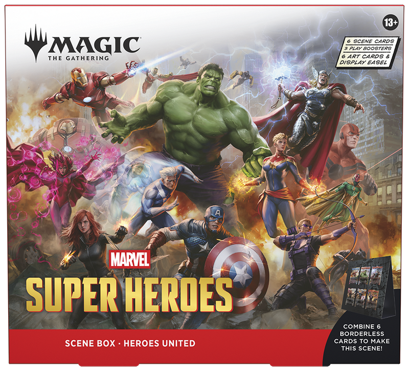 Magic: The Gathering | Marvel Super Heroes Scene Box: Heroes Unite [Pre-Order] 2026-06-19