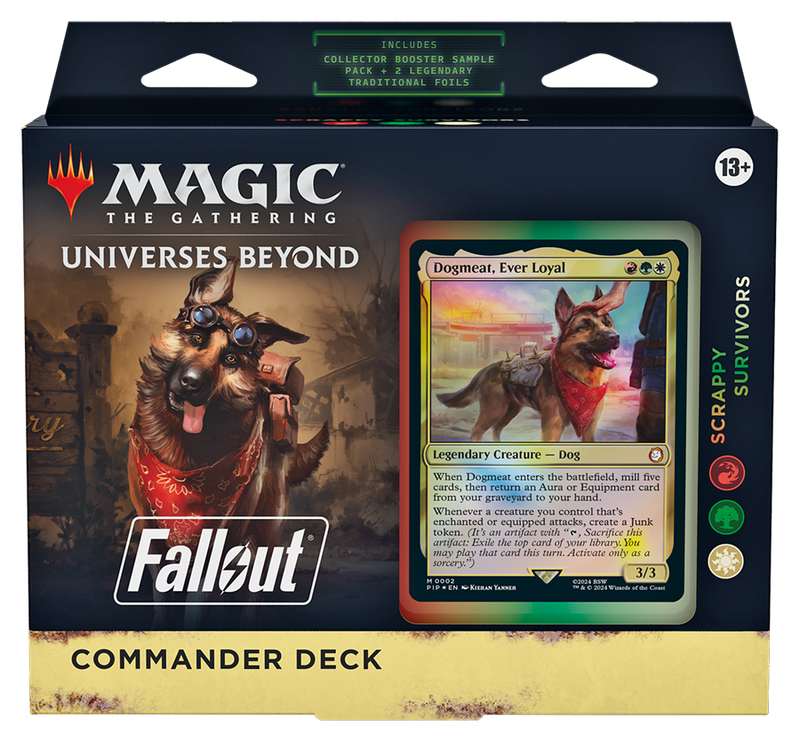 Magic: The Gathering Fallout Commander Deck - Scrappy Survivors