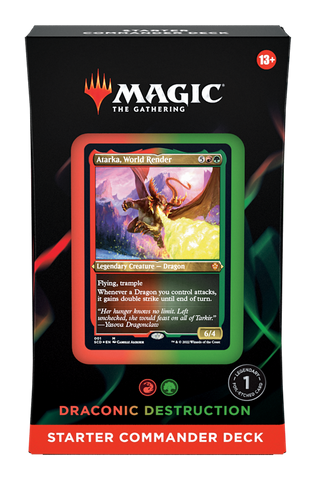 Magic: The Gathering - Commander Starter Deck - Draconic Destruction