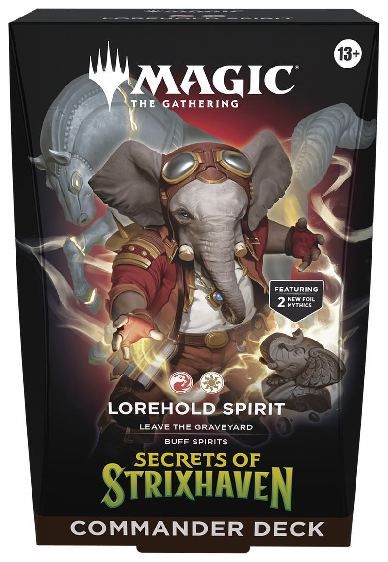 Magic: The Gathering - Secrets of Strixhaven Lorehold Spirit Commander Deck