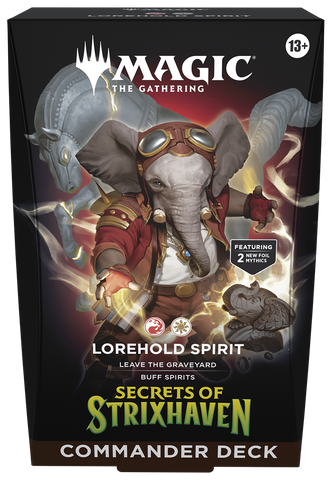 Magic: The Gathering - Secrets of Strixhaven Lorehold Spirit Commander Deck