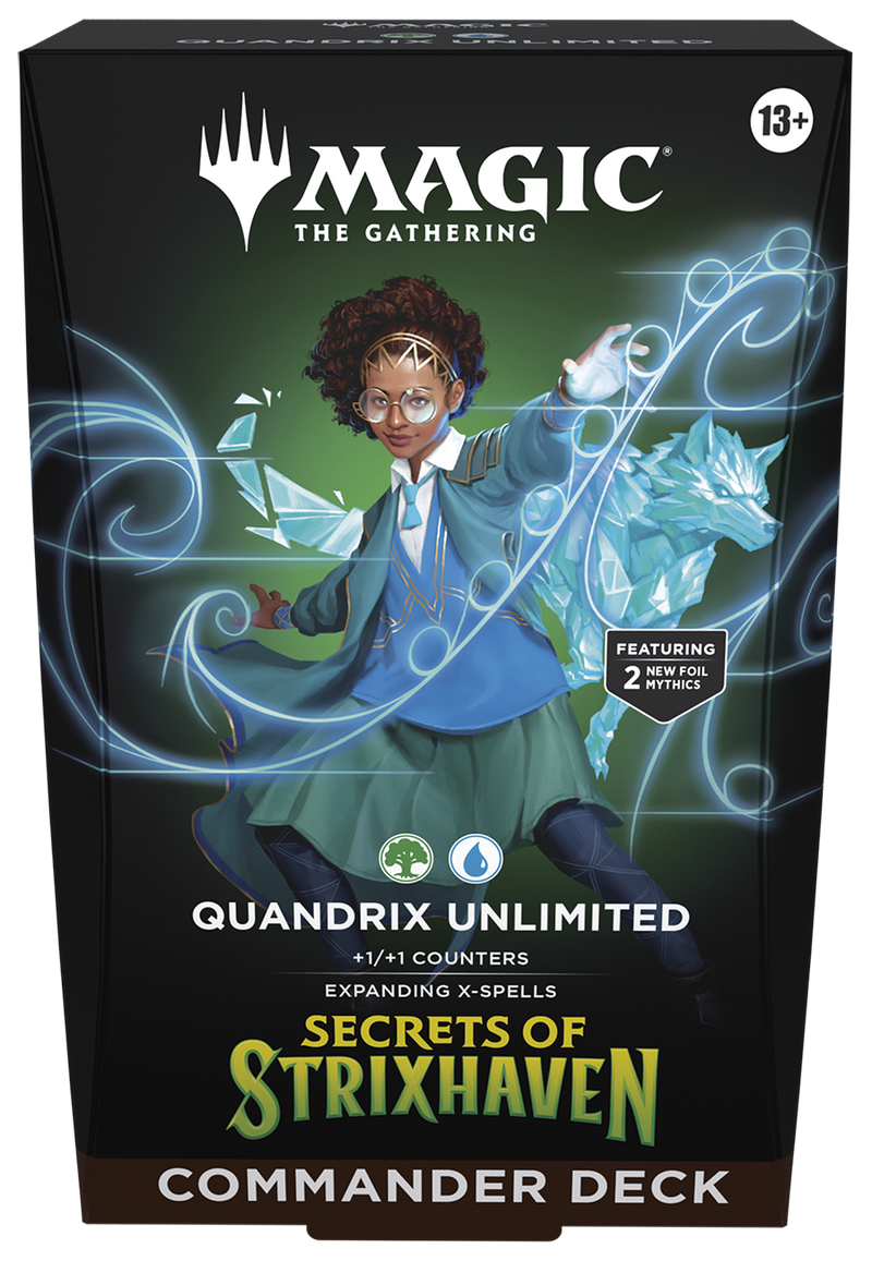 Magic: The Gathering - Secrets of Strixhaven Quandrix Unlimited Commander Deck