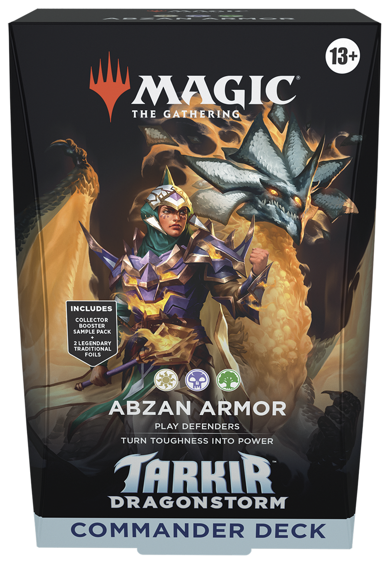 Magic: The Gathering Tarkir: Dragonstorm Commander Deck – Abzan Armor