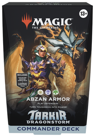 Magic: The Gathering Tarkir: Dragonstorm Commander Deck – Abzan Armor