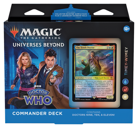 Magic: The Gathering Doctor Who Commander Deck – Timey-Wimey