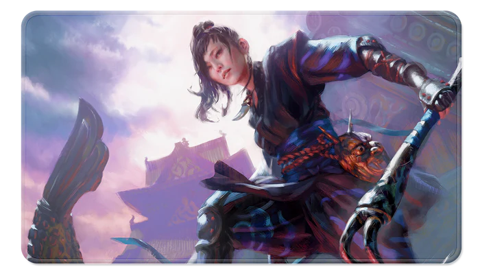 Stitched Playmat: Magic the Gathering: Commander: Yuriko, the Tiger's Shadow