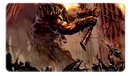 Stitched Playmat: Magic the Gathering: Commander: Rakdos, Lord of Riots