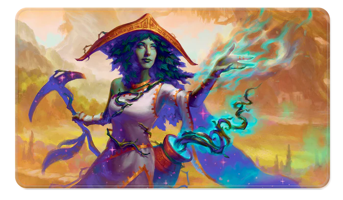 Stitched Playmat: Magic the Gathering: Commander: Sythis, Harvest’s Hand