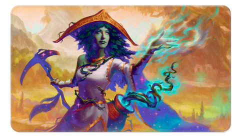 Stitched Playmat: Magic the Gathering: Commander: Sythis, Harvest’s Hand