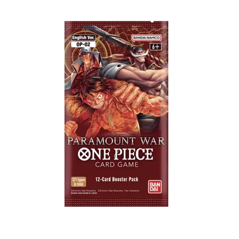 One Piece Card Game: Paramount War [OP-02] Booster Pack