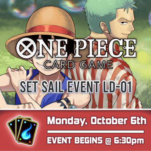 One Piece Set Sail Event [LD-01]  Ticket - Mon, Oct 06 2025