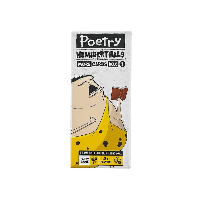 Poetry for Neanderthals: More cards box