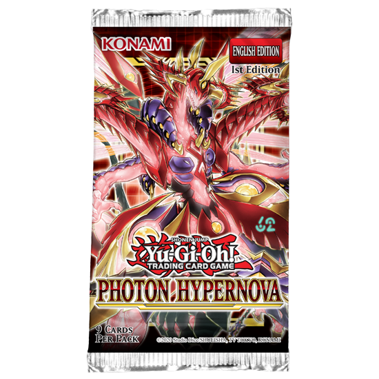 Yu-Gi-Oh! Photon Hypernova hanging booster