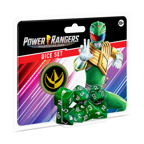 Rangers Roleplaying Game Dice (Green Ranger)