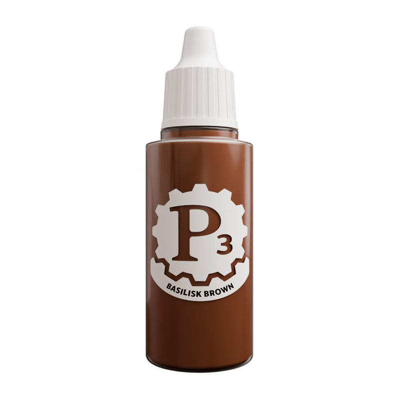 Privateer Press: P3 Paints: Basilisk Brown