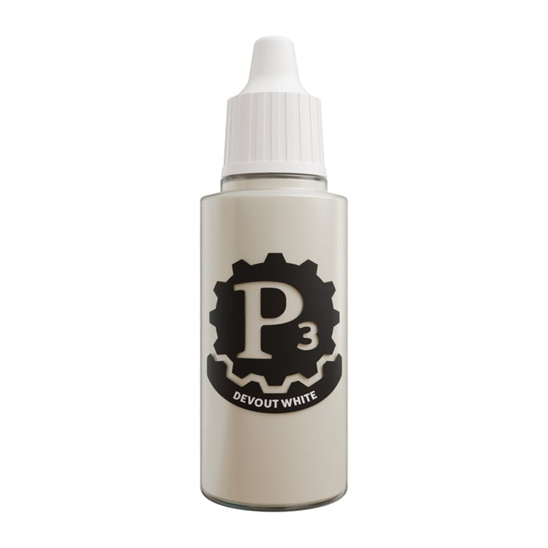 Privateer Press: P3 Paints: Devout White