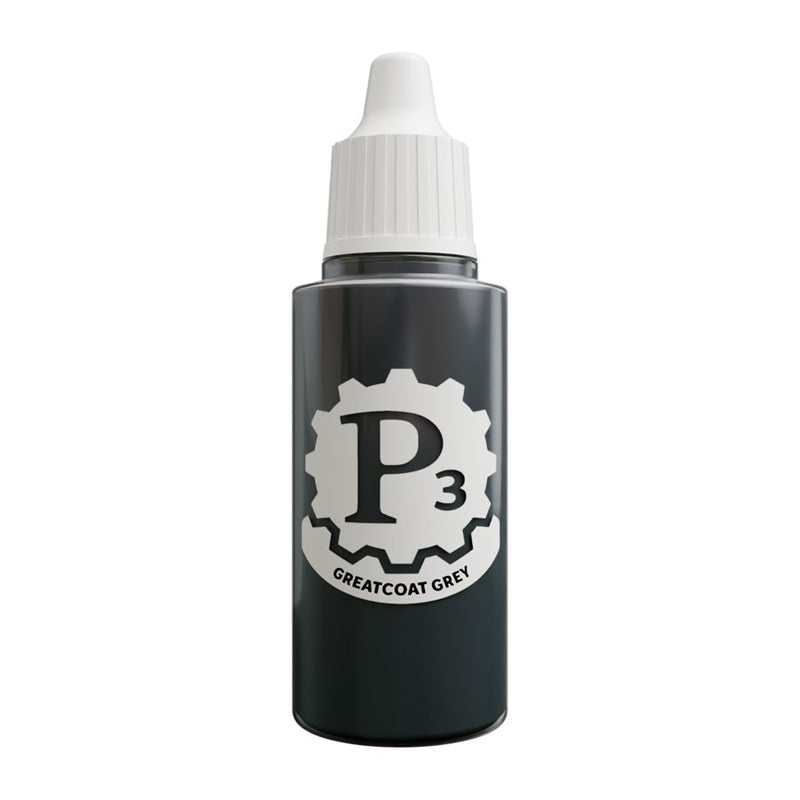 Privateer Press: P3 Paints: Greatcoat Grey
