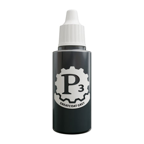 Privateer Press: P3 Paints: Greatcoat Grey