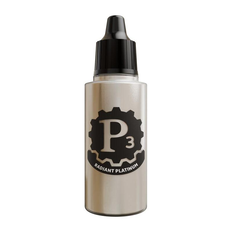 Privateer Press: P3 Paints: Metallics: Radiant Platinum