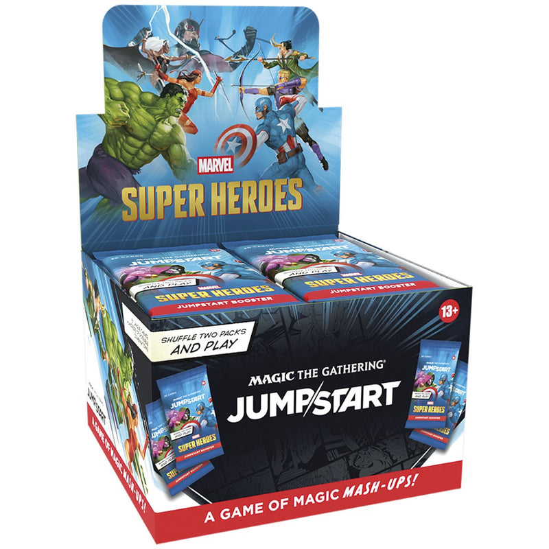 Magic: The Gathering | Marvel Super Heroes Jumpstart Booster Box [Pre-Order] 2026-06-19