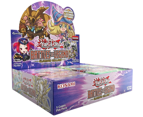 Yu-Gi-Oh! Battles of Legend: Glorious Gallery Booster Box [Pre-Order] 2026-06-05