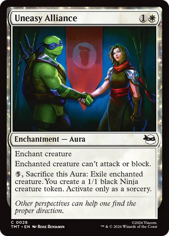 Uneasy Alliance [Teenage Mutant Ninja Turtles]
