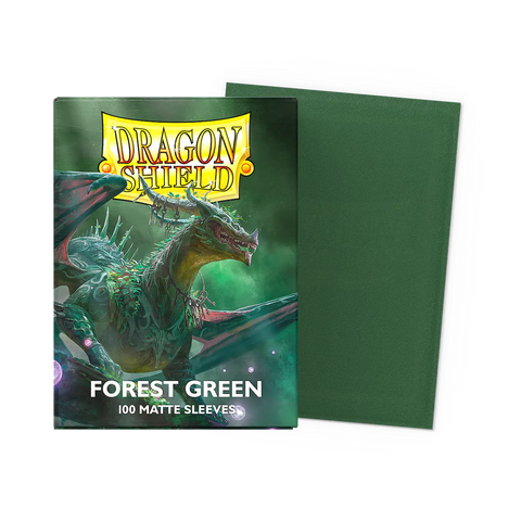 Dragon Shield: Matte: Forest Green (100)