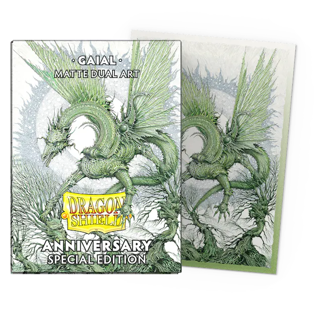 Sleeves: Dragon Shield: Special Edition: Matte DUAL Art: Archive Reprint: Gaial (100)