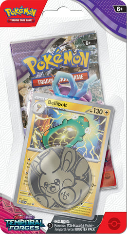 Pokémon TCG: Scarlet & Violet-Temporal Forces Checklane Blister